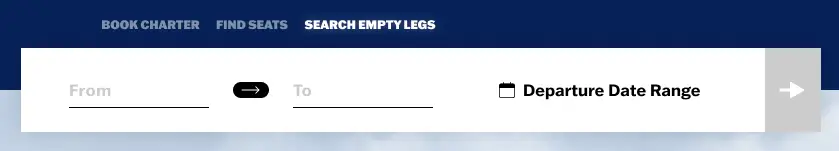 Booking Widget - Find Empty Legs