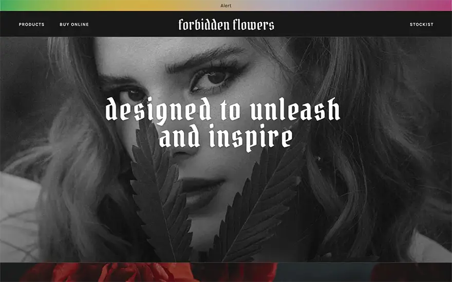 Forbidden Flowers Homepage