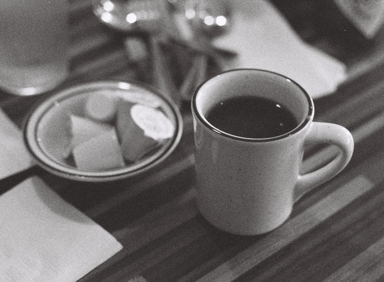 Coffee at Norms on La Cienega. Photograph by Jordan Romanoff