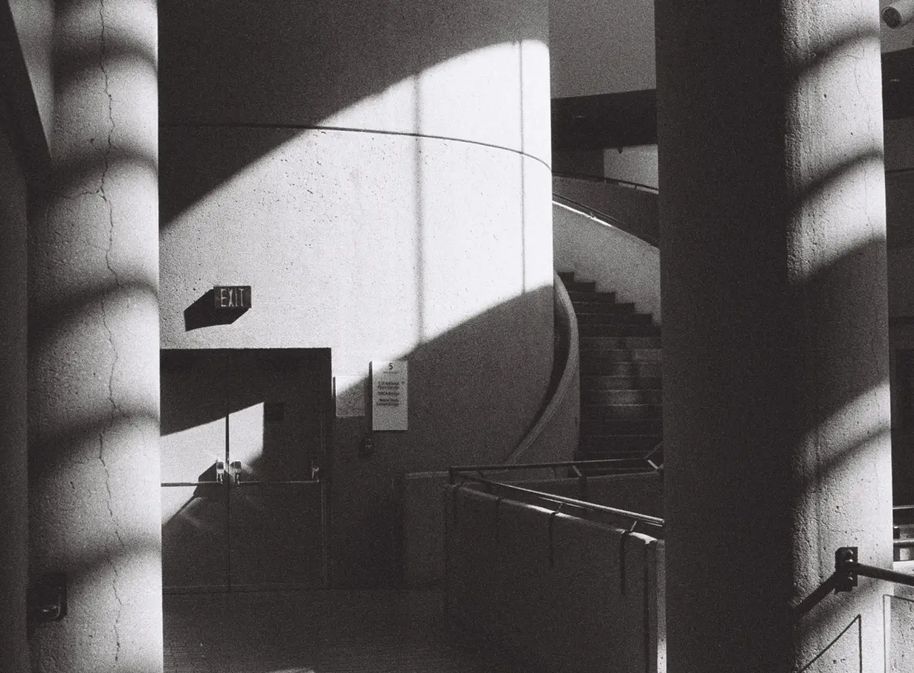 The interior of the Westin Bonaventure in Downtown Los Angeles. Photograph by Jordan Romanoff.